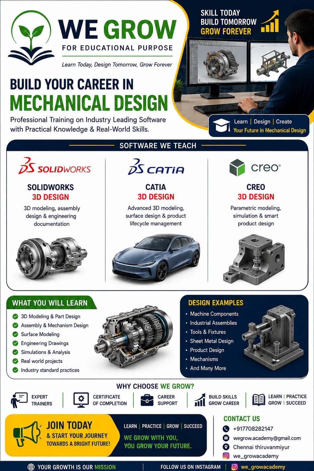 Mechanical Design Course Poster